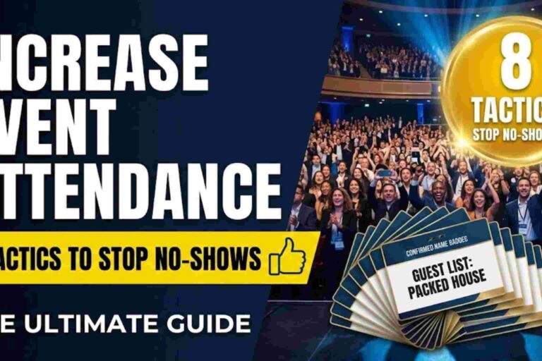 The Post-Send Panic: How to Increase Event Attendance When RSVPs Are Low