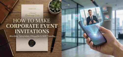 How to Make Corporate Invitations: Professional Wording, Design & Digital Trends