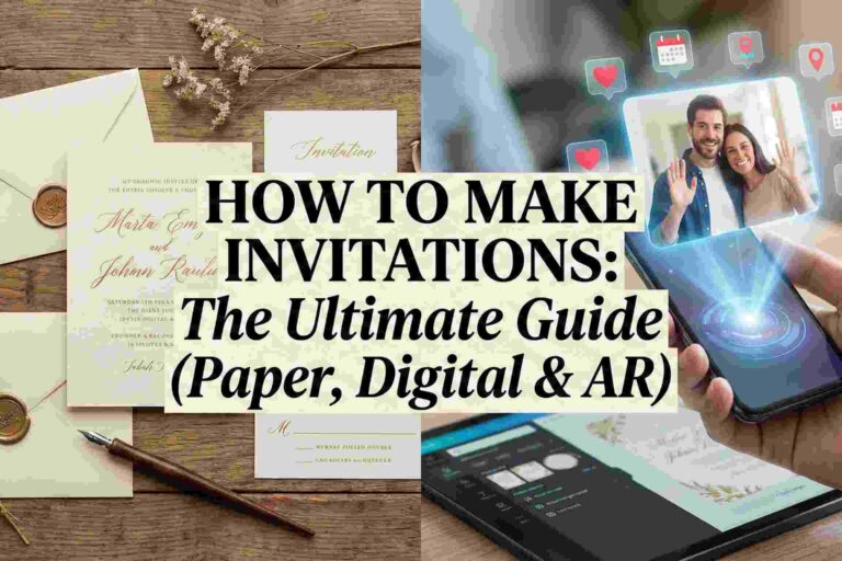 How to Make Invitations for Any Occasion: Etiquette, Design, & Wording Templates