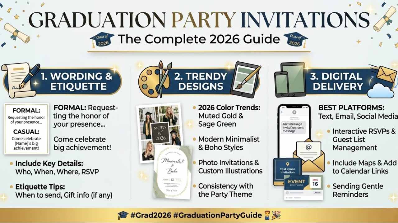 Graduation Party Invitations: The Complete 2026 Guide