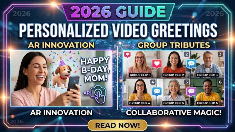 Personalized Video Greetings: 2026 Guide to AR & Group Tributes