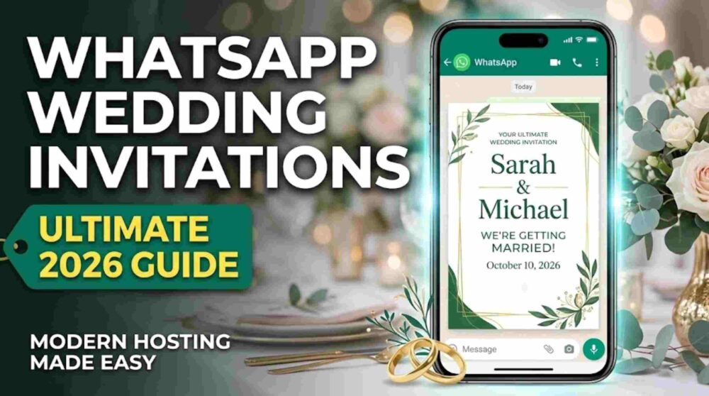 WhatsApp Wedding Invitations: The Ultimate 2026 Guide to Modern Hosting