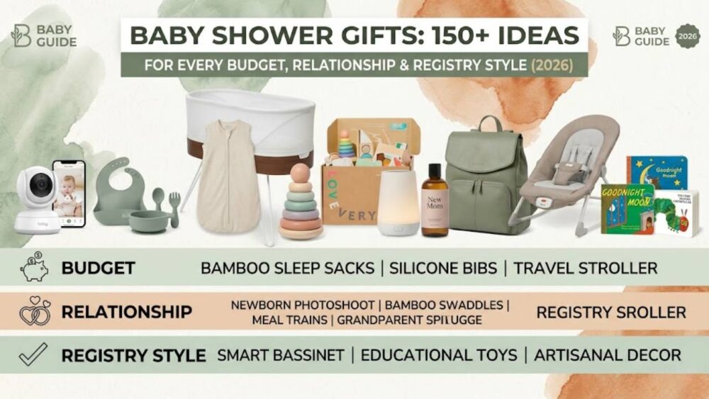 Baby Shower Gifts: 150+ Ideas for Every Budget, Relationship & Registry Style (2026)