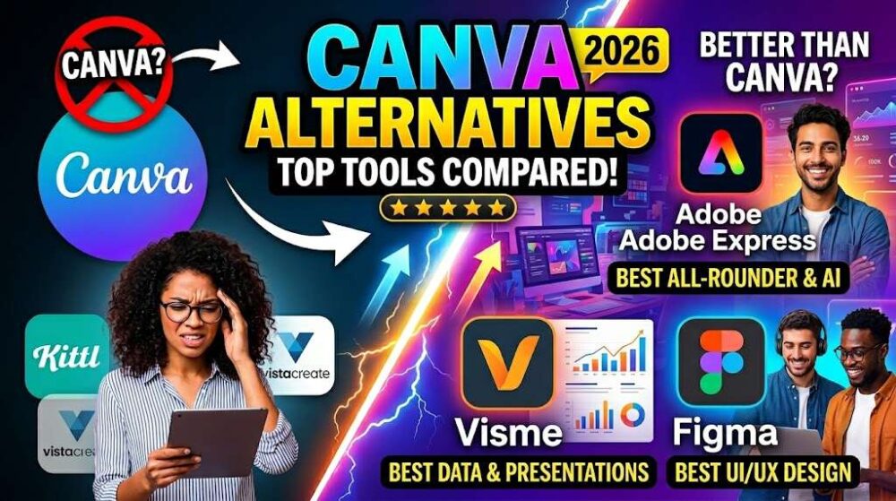 Best Canva Alternatives in 2026 | Design Tools Compared