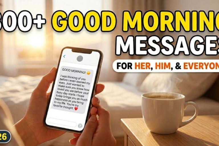 Good Morning Messages: 300+ Texts, Quotes & Wishes (2026)