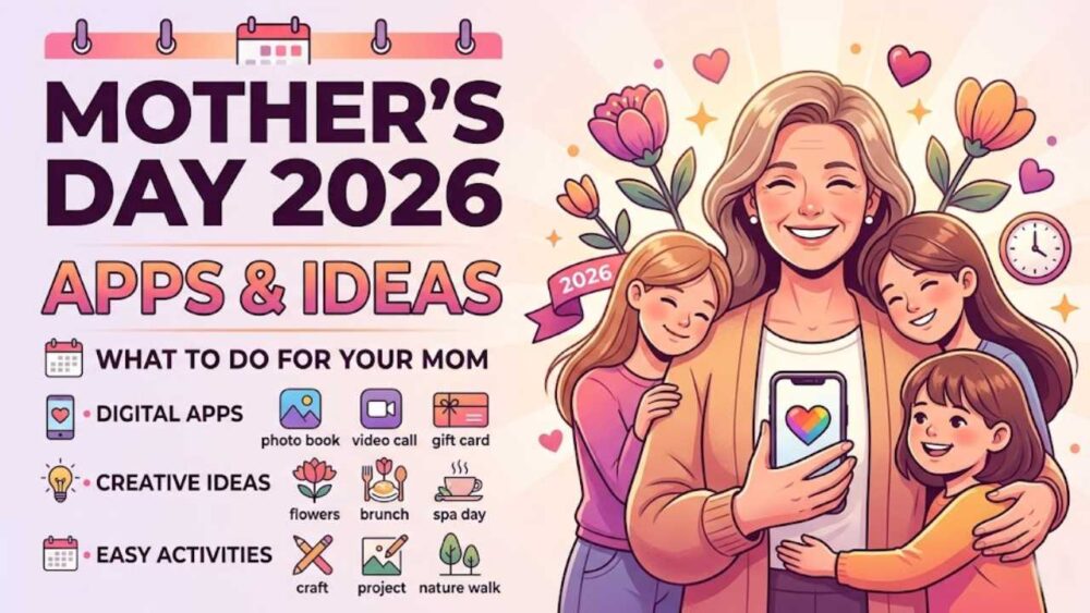 What to Do for Your Mom on Mother’s Day 2026: Apps & Ideas