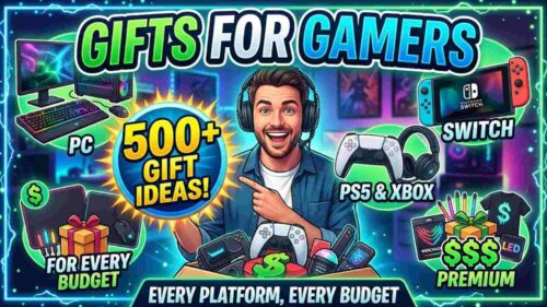 Gifts for Gamers: 500+ Gift Ideas for Every Platform and Budget