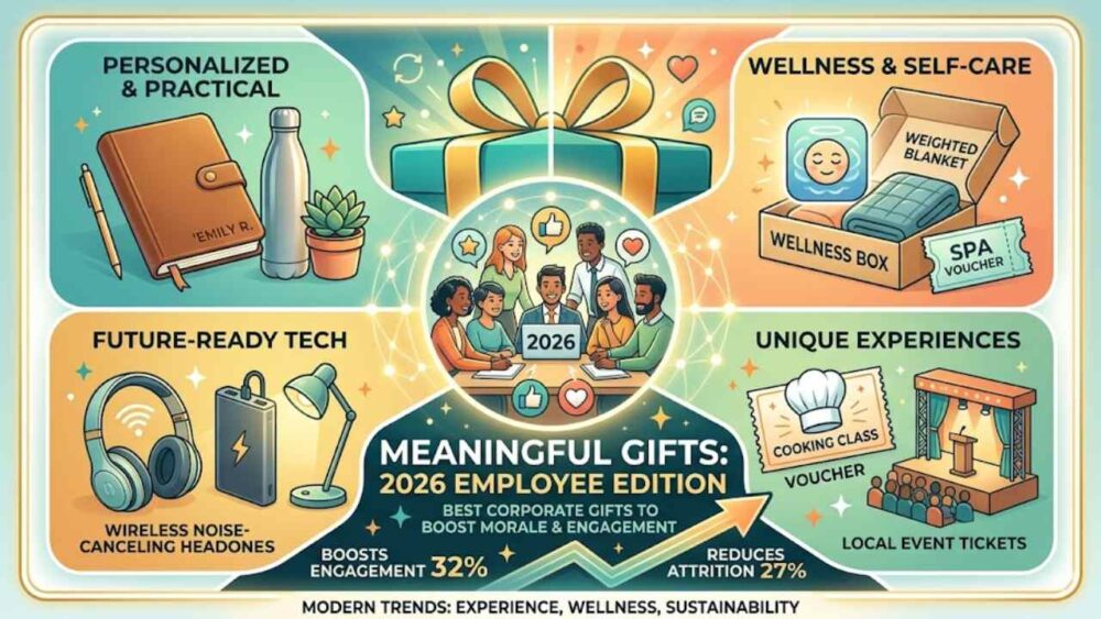 What are the best corporate gifts to give employees that feel meaningful in 2026