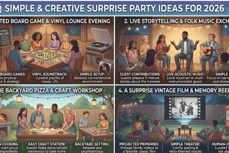 Ideas for Throwing a Surprise Birthday Party in 2026