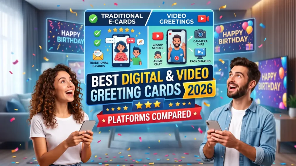 Best Digital & Video Greeting Card Platforms Compared (2026)
