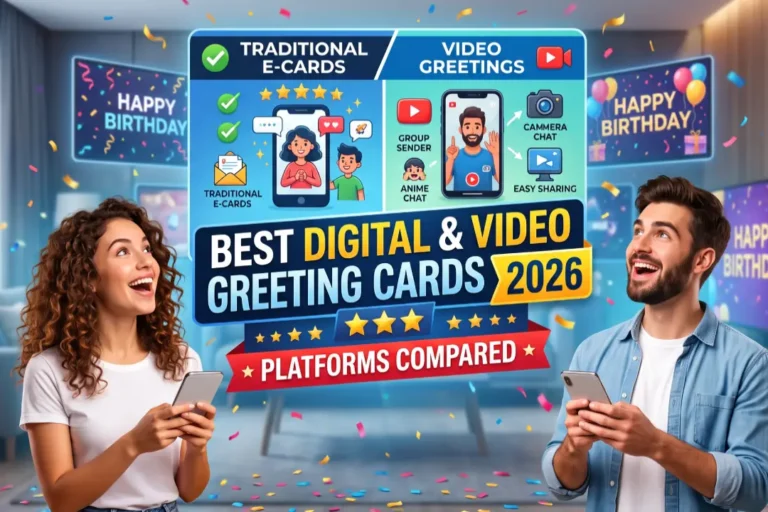 Best Digital & Video Greeting Card Platforms Compared (2026)