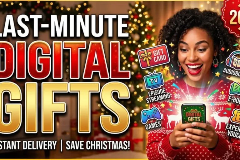 Last-Minute Christmas Gifts You Can Send Digitally (2026)