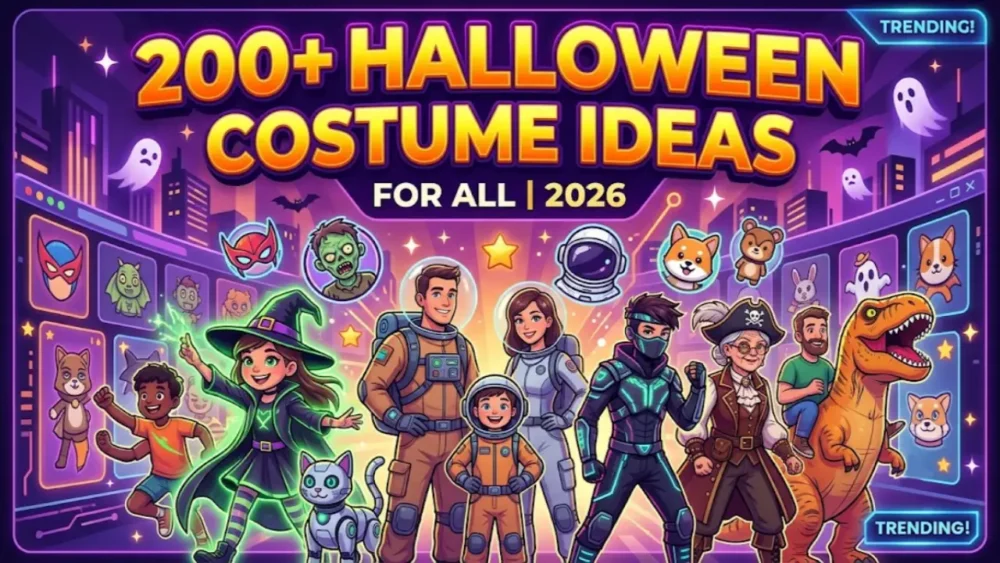 Halloween Costume Ideas 2026: 200+ Costumes Ideas for all