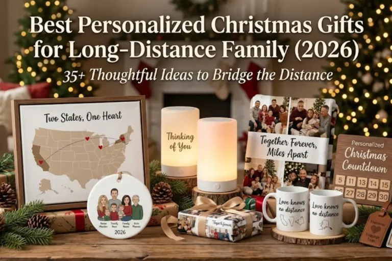Best Personalized Christmas Gifts for Long-Distance Family (2026): 35+ Thoughtful Ideas