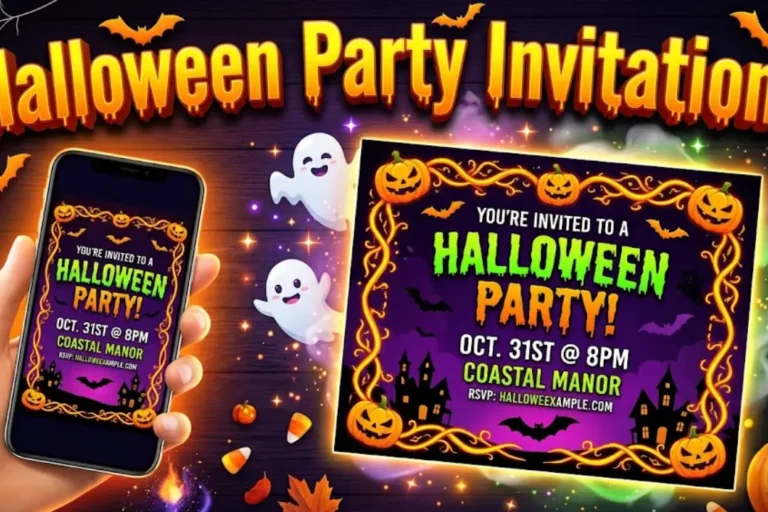 Halloween Party Invitations: Styles + Wording (2026)